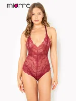Miorre Bodysuit Babydoll Bordo