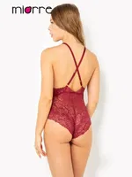 Miorre Bodysuit Babydoll Bordo görsel 5