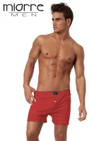 Miorre Cotton Erkek Boxer Ekru Kırmızı görsel 7