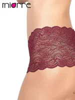 Miorre Bordo Dantel Hipster Külot Bordo görsel 6