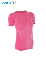 Miorre Energy Exercise Fit T-Shirt Fuşya detay görünüm