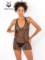 Miorre Göğüs Dekolteli Gecelik Siyah görsel 6