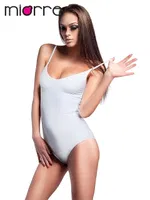 Miorre İnce Askılı Body Korse 1-2 Beden inceltir Beyaz farklı açı