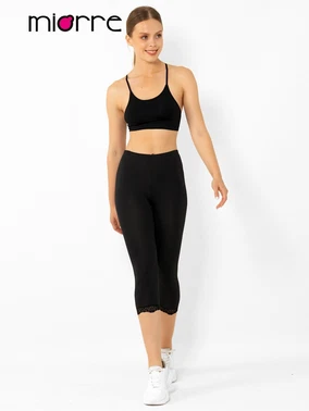 Miorre Miorre Modal Dantelli Kapri Tayt - Alternatif Görünüm