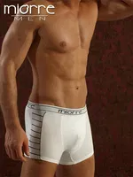 Miorre Modal Strech Boxer Beyaz farklı açı