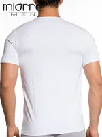 Miorre Modal Strech Sifir Yaka Fanila Beyaz görsel 5