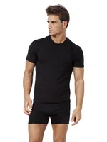 Miorre Modal Strech Sifir Yaka Fanila Siyah