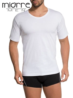 Miorre Miorre Penye Erkek Bisiklet Yaka Fanila Pamuk