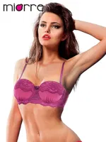 Miorre Push-Up Strapless Sütyen Vişne Çürüğü detay görünüm