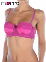 Miorre Push-Up Strapless Sütyen Vişne Çürüğü farklı açı