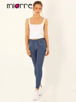 Miorre Seamless Dikişsiz Crop Tişört Beyaz detay görünüm