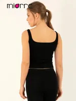 Miorre Seamless Dikişsiz Crop Top Atlet Siyah görsel 6
