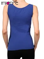 Miorre Seamless Kalın Askılı Atlet Indigo görsel 9