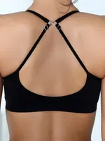 Miorre Ultra Comfort Dikişsiz Yumuşak Kap Sport Sütyen Siyah görsel 5