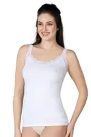 Modal Cotton Dantelli Atlet Beyaz Emay 1411 Beyaz görsel 4
