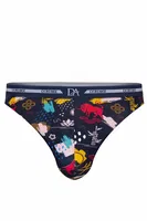 Modal Fantazi String Baskılı Renkli Sexy Tanga Doreanse 1264 Memox detay görünüm