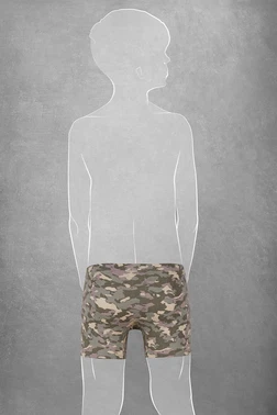 Doreanse Modal Kamuflaj Desenli Normal Paça Boxer Doreanse 612 - Alternatif Görünüm