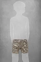 Modal Kamuflaj Desenli Normal Paça Boxer Doreanse 612 Kamuflaj detay görünüm