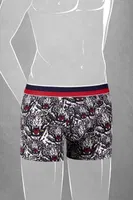 Modal Kaplan Baskılı Normal Paça Renkli Boxer Doreanse 610 Kaplan