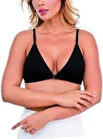 Önden Açmalı Modal Sütyen İmer 2247 Siyah görsel 4