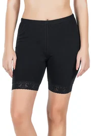 Derya Kurşun Paçası Dantelli Dizüstü Kadın Kısa Şort Tayt Derya Kurşun 415