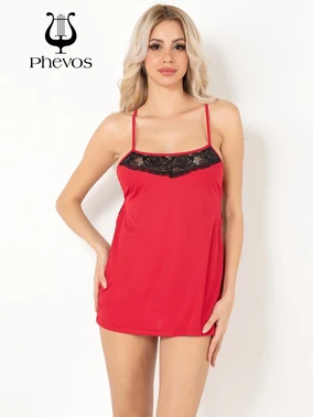 Phevos Phevos Dantel Detaylı Fantezi Gecelik