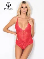Phevos Kırmızı Fantezi Dantelli Babydoll Kırmızı görsel 4