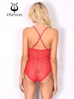 Phevos Kırmızı Fantezi Dantelli Babydoll Kırmızı görsel 6