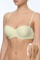 Pierre Cardin Abby Şeffaf Straplez Boş Kap Desteksiz Tek Sütyen 6021 Ten görsel 4