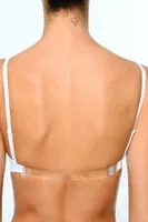 Pierre Cardin Abby Şeffaf Straplez Boş Kap Desteksiz Tek Sütyen 6021 Beyaz görsel 7