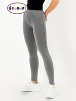 Bayan Kot Tayt 503 Gri farklı açı