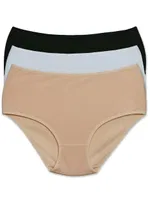 Yüksek Bel Külot 3 Lü Ekonomik Paket Maxi Cut Pierre Cardin 2033 Karışık