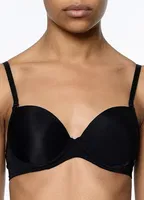 Pierre Cardin Ruby Push Up Destekli Tek Sütyen 6045 Siyah görsel 6