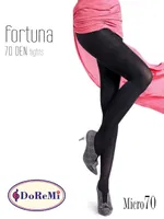 DoReMi Saten Yarı Parlak Külotlu Çorap Fortuna detay görünüm