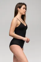 Seamless Pedli Çıtçıtlı Toparlayıcı Body Emay 1925 Siyah görsel 8