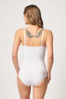 Seamless Pedli Çıtçıtlı Toparlayıcı Body Emay 1925 Beyaz görsel 11