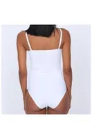 Sistina Çıtçıtlı Korse 2 Beden Küçültür D-755 Beyaz görsel 7