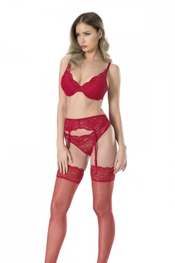 Fabony Dantelli Soft Cup Jartiyerli Sütyen Takım Fabony 4050