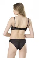 Soft Cup Straplez Sütyen Takım Fabony 4030 Siyah görsel 4