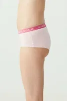 Şort 3 Lü Paket US. POLO ASSN. 66115 Açık Pembe-Gri Melanj-Mint görsel 5