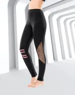 Sporcu Kadın Tayt Derya Kurşun 0556 Siyah görsel 4