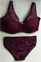 Toparlayıcı Sütyen Takım Le Jardin Christine 5035 Mürdüm görsel 4