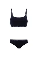 Us Polo 65004 Büstiyer Slip Takım Lacivert detay görünüm