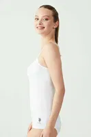 Us Polo 66000 İp Askılı Atlet Beyaz görsel 6