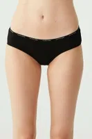 Us Polo 67002 5'li Yüksek Bel Slip Siyah-Beyaz-Ten-Somon-Kırmızı görsel 10
