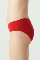 Us Polo 67002 5'li Yüksek Bel Slip Siyah-Beyaz-Ten-Somon-Kırmızı görsel 4