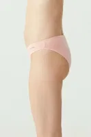 Us Polo 67006 5'li Kıl Lastikli Slip Siyah-Beyaz-Ten-Somon-Kırmızı görsel 11