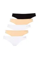 Us Polo 67006 5'li Kıl Lastikli Slip Siyah-Beyaz-Ten-Somon-Kırmızı farklı açı