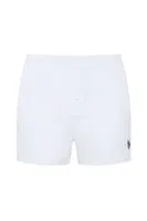 Us Polo 80054 Pamuklu Erkek Boxer Beyaz