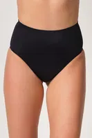 Yapıştırma Yüksek Bel Lazer Slip Emay 2801 Siyah görsel 4